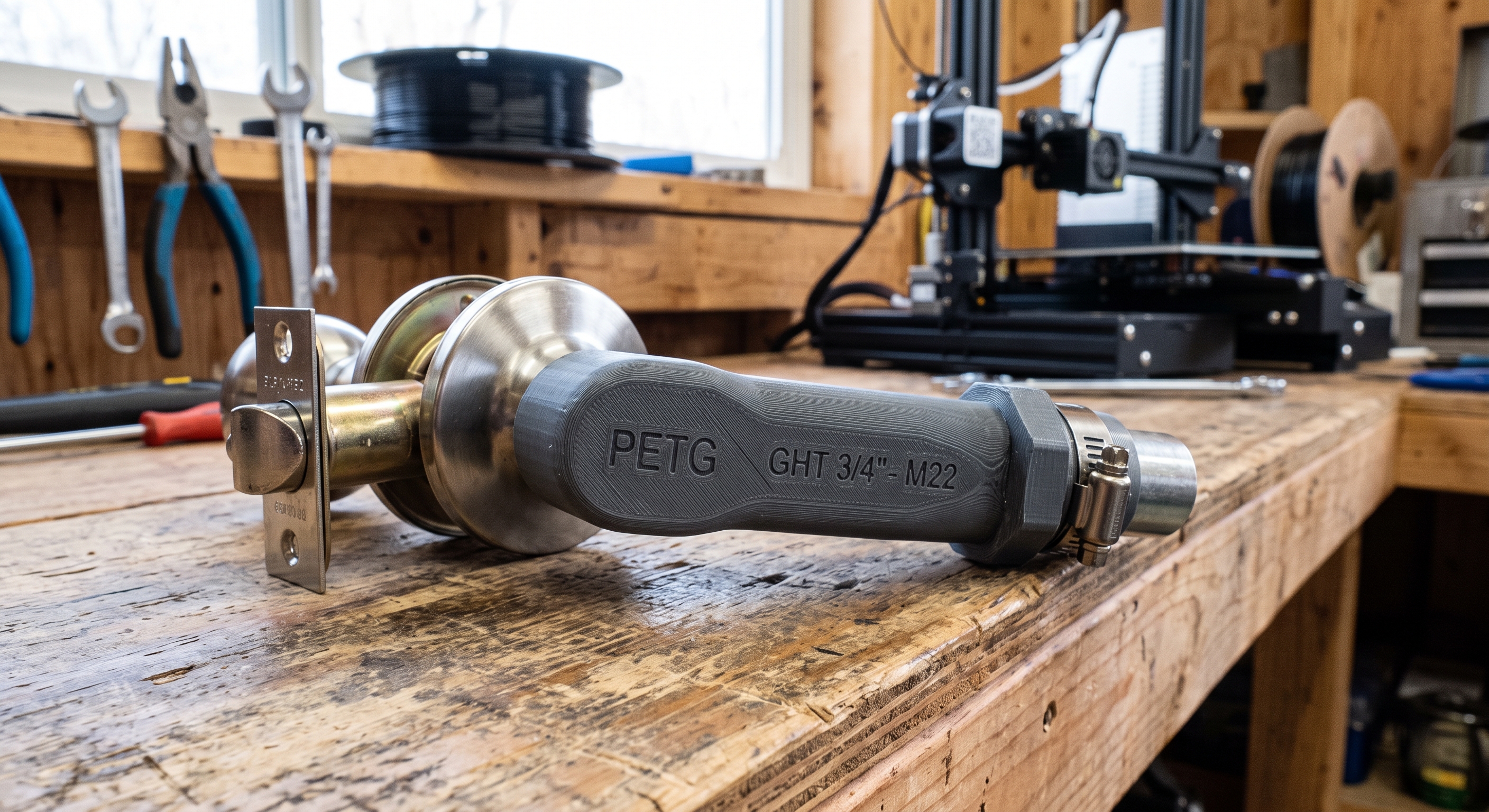 Print: door handle