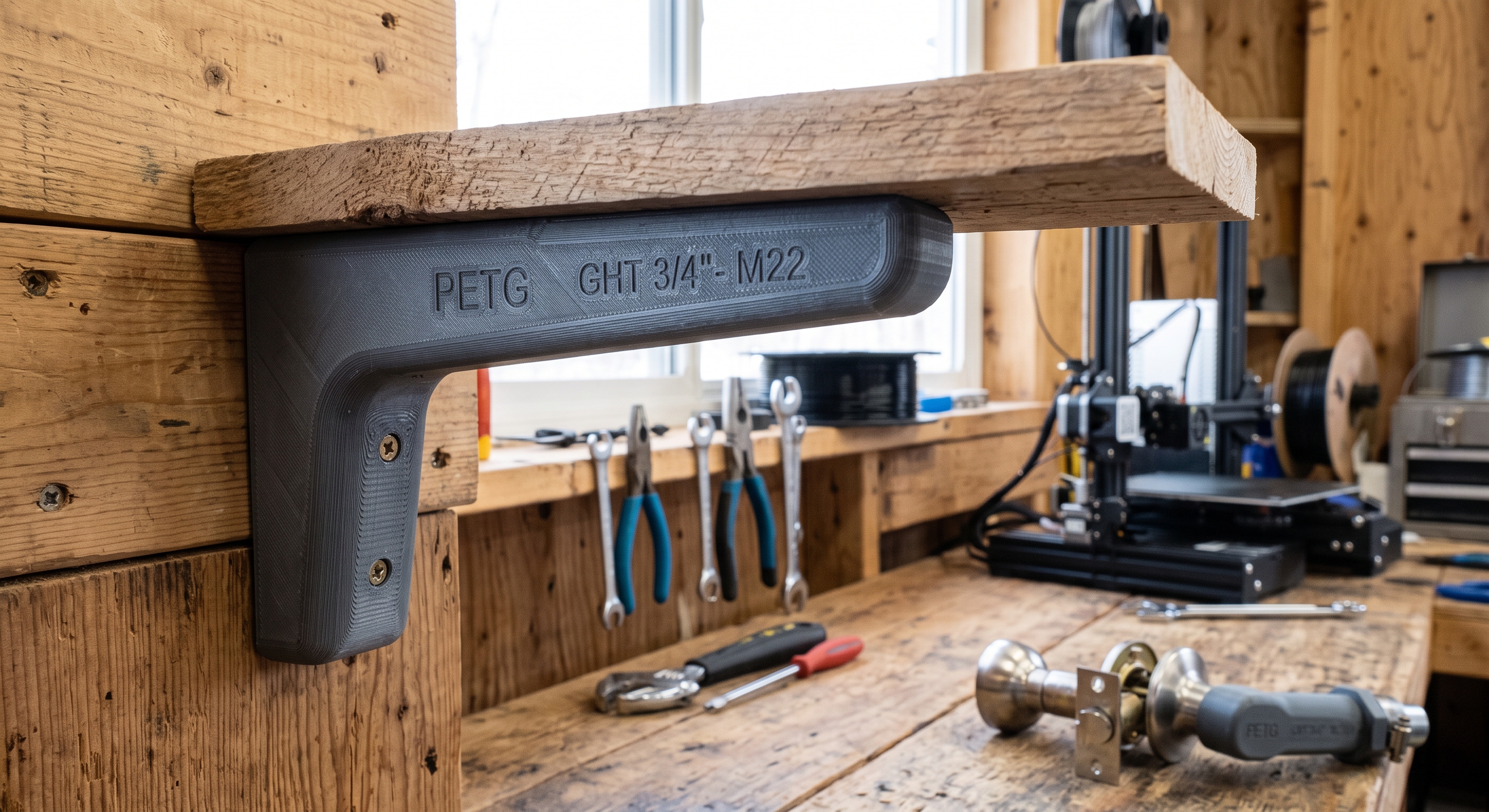 Print: shelf bracket